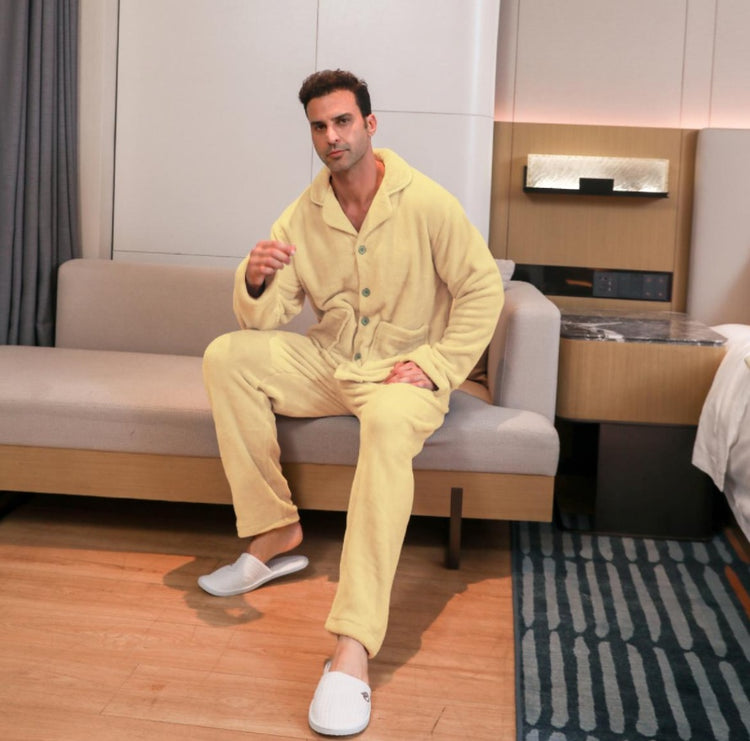 Men's Pajama Velvet Set