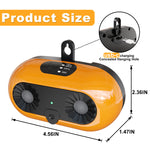 Ultrasonic Dog Bark Deterrent, Anti Barking Device Dog Barking Control Devices With 3 Modes Stop Barking Neighbors Dog, 50ft Range Indoor & Outdoor, Safe & Effective For Small Medium & Large Dogs