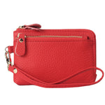 Leather Ladies Wallet Fashion Zipper Coins Wallet