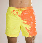 Magical Change Color Beach Shorts Summer Men Swimming Trunks Swimwear Swimsuit Quick Dry bathing shorts Beach Pant