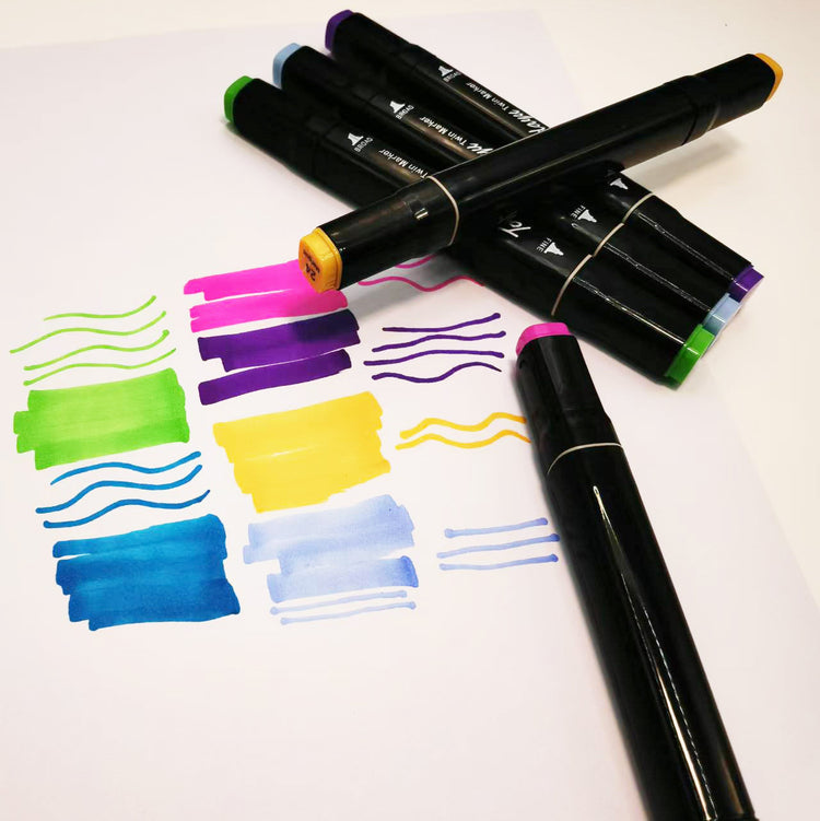 120-color Markers