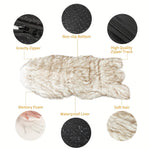 Luxury Faux Fur 5 Inches Thick Super Soft Memory Foam Dog Bed With Soft Removable Please Note That This Product Is Shipped By Yourself For The Average Shipping Cost