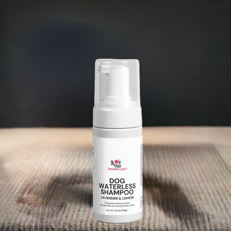 Dog Waterless Shampoo  No Rinse, Easy Clean Coat Formula For Pets