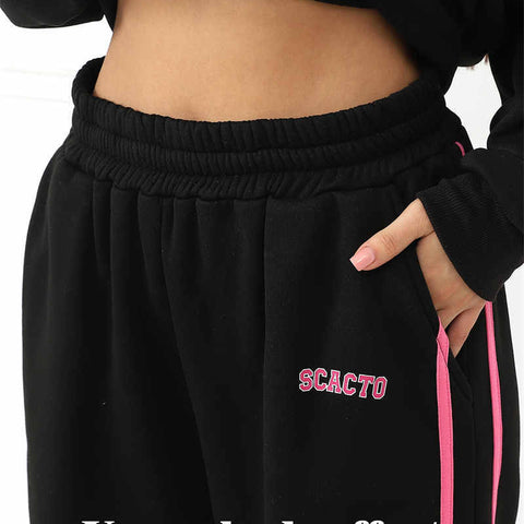 Women's Fashion Casual Printed Top Pants Set