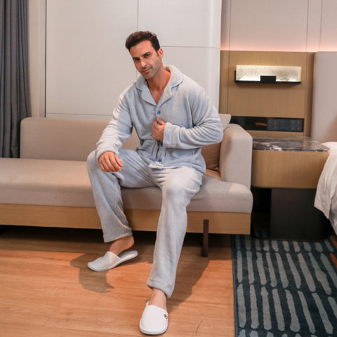 Men's Pajama Velvet Set