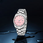 Men Watch Waterproof Stainless Steel Watch For Men Analog Chronograph Fashion Watch, Easy Read Men Dress Watch Luminous Watch Elegant Gift