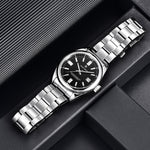 Men Watch Waterproof Stainless Steel Watch For Men Analog Chronograph Fashion Watch, Easy Read Men Dress Watch Luminous Watch Elegant Gift