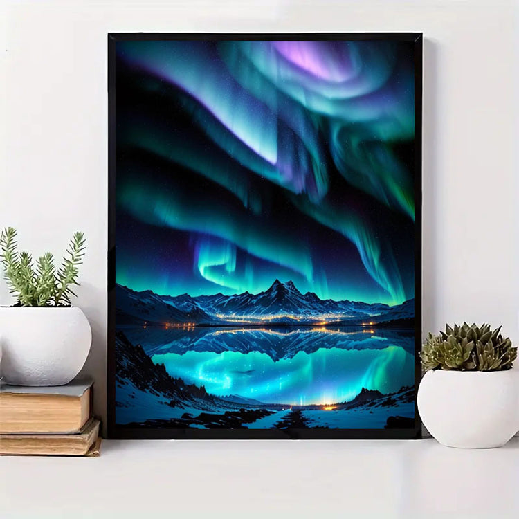 5DDIY Diamond Painting Set  Full Diamond Round Water Diamond Art