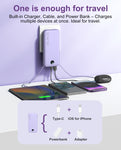 With AC Socket For Fast Charging, It Comes With A Dual-wire Digital Display Power Bank