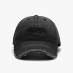 Letter Three-dimensional Embroidery Soft Top Burr Men's Baseball Cap