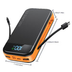 Comes With A 2-wire Digital Display Super Fast Charging Power Bank