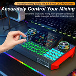 Tenlamp G9-BM800 Sound Card Set, The Best Choice For Freelance Creators, For Live Streaming, Singing, And Video Producers