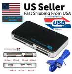 USB 3.0 Memory Card Reader Adapter 5GBPS Fit For CF  TF  SD Micro SD XD M2 MS Card