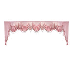 2 Panels European Style High-end Luxury Embroidered Curtains For Modern Bedroom, Without Valance