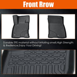 Car Floor Mats TPE Rubber For 21-22 Ford Bronco Sport & 22-23 Maverick