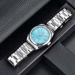 Men Watch Waterproof Stainless Steel Watch For Men Analog Chronograph Fashion Watch, Easy Read Men Dress Watch Luminous Watch Elegant Gift