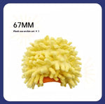 Pet Dog Rubber Ball Toys For Dogs Resistance To Bite Dog Chew Toys Puppy Pets Dogs Training Products Sea urchin sleeve 67mm