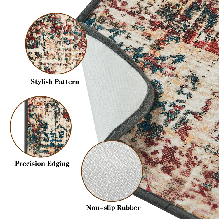 Qeils Washable Pee Pads For Dogs, 2 Pack Reusable Puppy Pads Super Absorbent Leakproof Dog Training Pads, Non-Slip Potty Pads For Floor, Crate, Couch, Whelping Pads Litter Mat Puppy Supplies