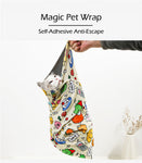 Magical Cloth, Self-Adhesive Cat Grooming Wrap